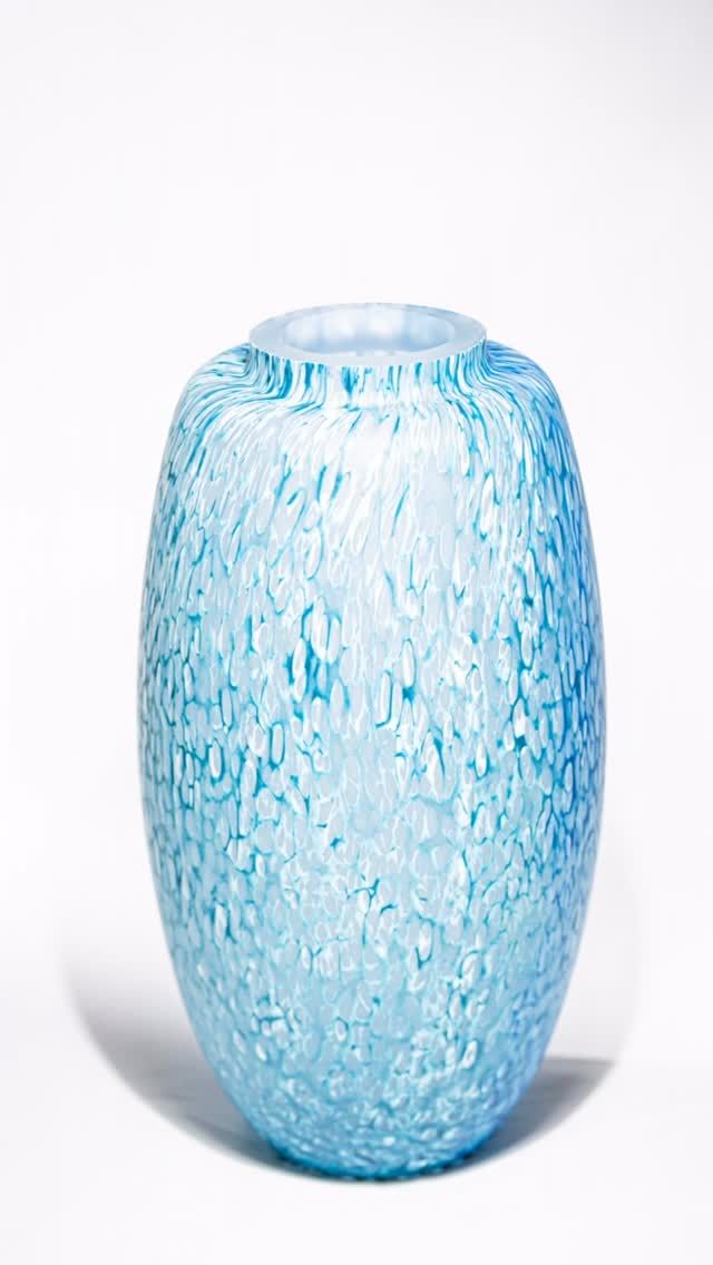 Like the ocean captured in glass.

With its organic form, fluid lines, and a sense of perpetual movement, this sculptural vase is a living tribute to the ever-changing underwater landscapes and the rhythmic dance of the sea.

Crafted by Göran Wärff, each piece invites you to pause, reflect, and bring the calm of nature indoors.

Reef is a glass artwork that holds space.

#HestiaGlass #KostaBoda #ReefVase #GlassArt #ScandinavianDesign